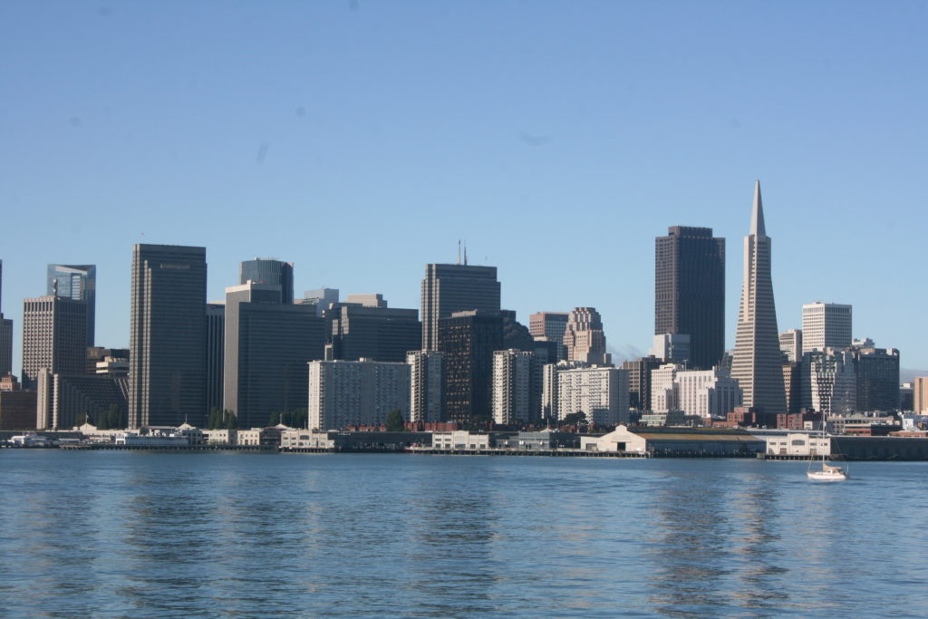 SF, San Francisco, Skyline, City Scape, Treasure Island